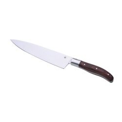 Couteau de chef laguiole en bois pakka et acier inoxydable