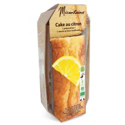 Kit Mirontaine fabriqué en france avec moule en bois et préparation bio pour cake au citron