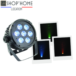Par LED 7x10W RGBWA 5-en-1