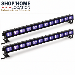 Pack 2 Barres UV 12x3W