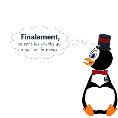 Shopy dit : Finalement, ce sont les clients qui en parlent le mieux !